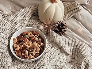 dessert bowl nuts snacks
