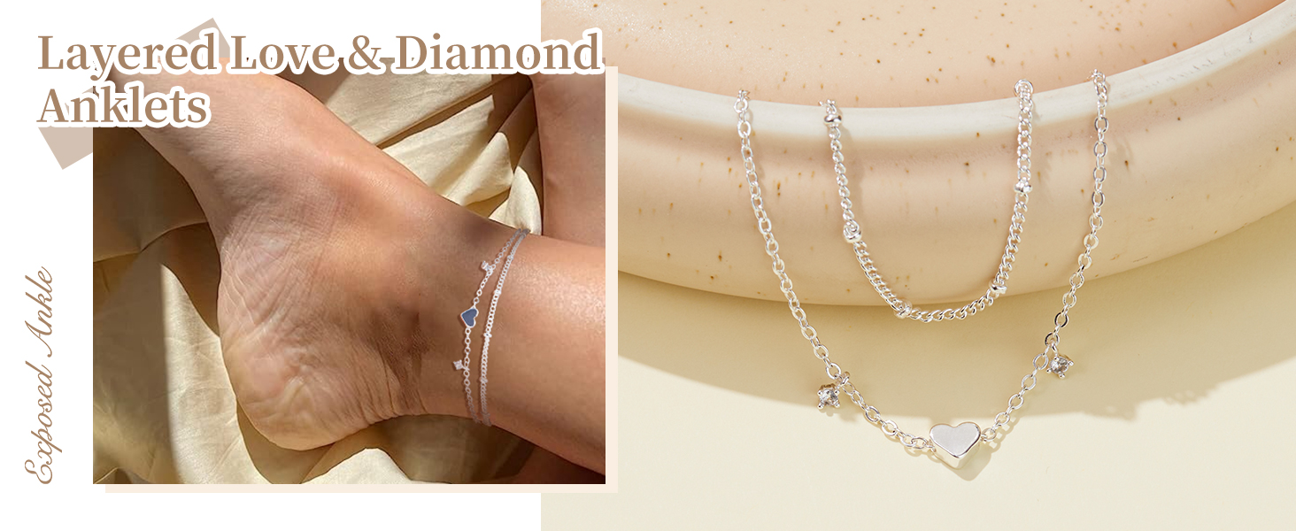 Layered Anklet