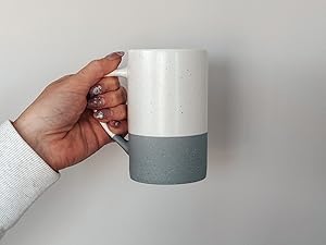 flint tea mug matte glaze