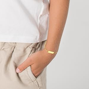 ID Bracelet Gold
