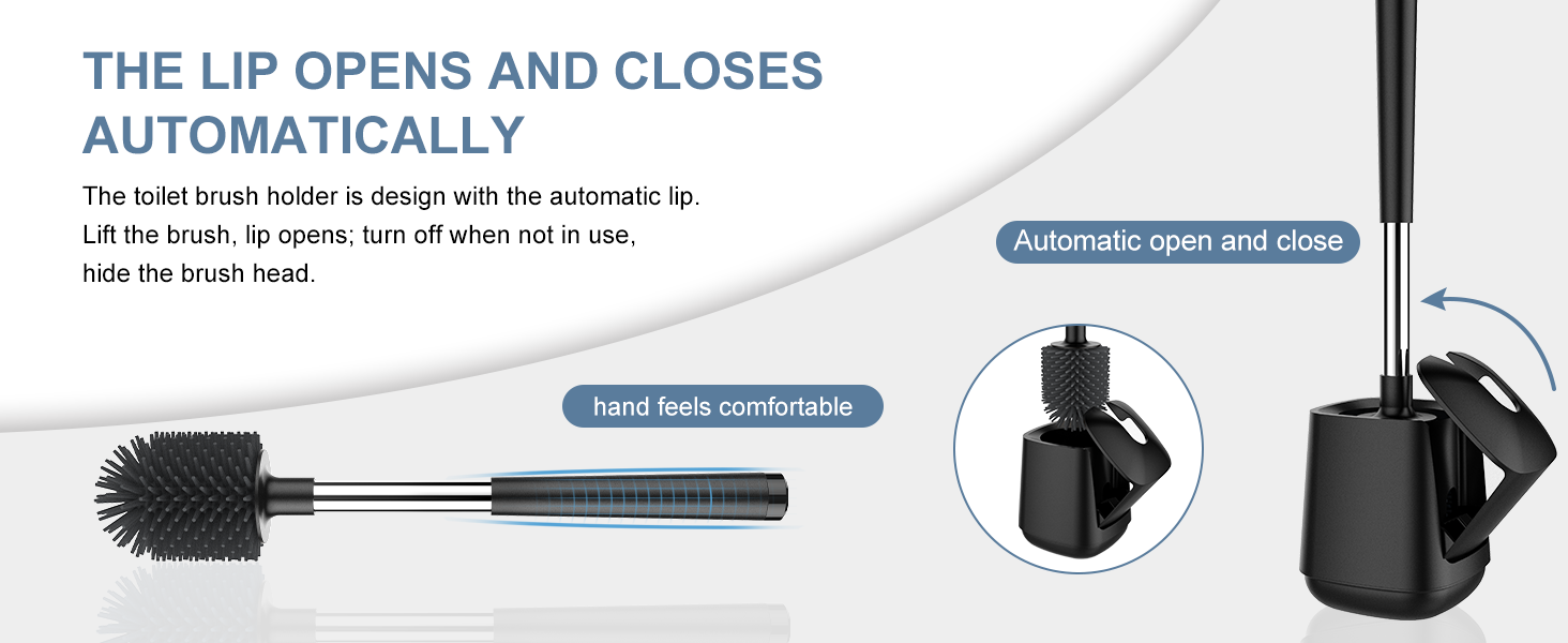 Silicone Toilet Bowl Brush