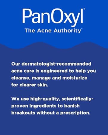 PanOxyl - ClePA Brand Featureanse, Manage, and Moisturize