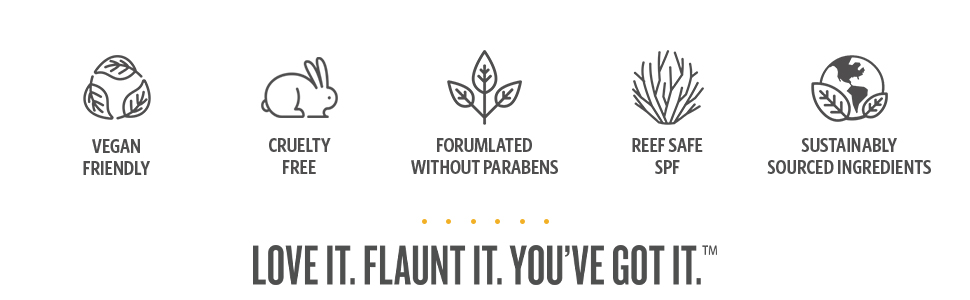 Love it. Flaunt it. You've got it.