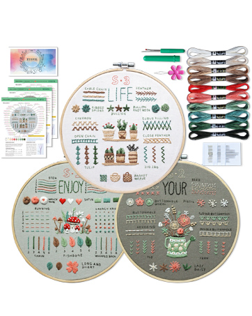 hand embroidery kit