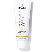 IMAGE Skincare, PREVENTION+ Clear Solar Gel SPF 30 Sunscreen, Broad Spectrum, Transparent Weightl...