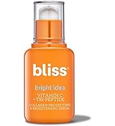 Bliss Vitamin C Serum for Face | Brightens Skin, Diminishes Dark Spots & Visibly Firms | Clean | ...