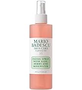 Mario Badescu Facial Spray with Aloe, Herbs and Rosewater for All Skin Types | Face Mist that Hyd...