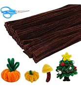 LUNARM 280 PCS Pipe Cleaners, Pipe Cleaners Crafts with Scissors Chenille Stems for Art and Craft...