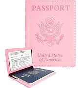 Passport Holder,Luggage Tag,Passport and Vaccine Card Holder Combo,Passport Holder With Vaccine C...