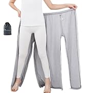 WEEOATAR Unisex Patient Pants,Bedridden Patient Clothing,Disability Clothing with Zippers,Hospita...