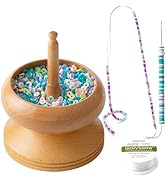 INDIVSHOW Bead Spinner, Quick Beading Tool for Making Jewelry, Such As Clay Beads Bracelet, Waist...