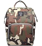 Multi-Function Diaper Bag for Baby Care Wide Open Nappy Bags Large Capacity Handbags Travel Backp...