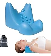 WEEOATAR Ergonomic Neck Stretcher, Neck and Shoulder Relaxer, Cervical Traction Device for TMJ Pa...