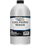 U.S. Art Supply Gloss Pouring Effects Medium - 32-Ounce/Quart