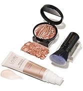 LAURA GELLER NEW YORK Ready-n-Radiant Kit (3 PC) - Baked Bronze-n-Brighten, Mediium + Spackle Sup...