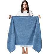 TEXTILOM 100% Turkish Cotton Oversized Luxury Bath Sheets, Jumbo & Extra Large Bath Towels Sheet ...