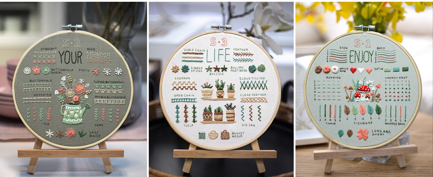 embroidery kit for beginners