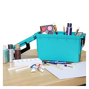 jewelry making organizer; plastic storage boxes; plastic storage boxes with lids