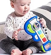 Baby Einstein Rock, Light & Roll Guitar Musical Toy, Ages 3 Months +