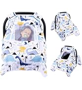 THE KENKYO Car Seat Covers for Babies, Baby Car Seat Cover for Girls Boys, Kick-Proof Newborn Car...