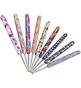 Coopay Warm Crochet Hooks Lace Crochet Hook Set, 9 PCS Crochet Needles for Crocheting Yarn 0.5-2....