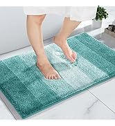 Yimobra Luxury Fluffy Bathroom Rug Mat, Soft Comfortable Plush Absorbent Microfiber Bath Rugs, Ex...