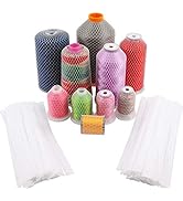 New Brothread 100pcs Thread Net Spool Saver for Different Sizes of Embroidery Sewing Quilting and...