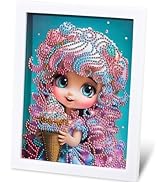 5D Diamond Painting Kits for Kids, Gem Art Paint with Diamond for Kids, Drill Rhinestone Arts and...