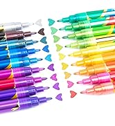 Glitter Metallic Paint Pens: Sparkle Water-Based Marker Pen for Greeting Cards, Mugs, Wood, Art D...