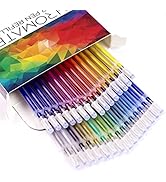 Glitter Pen Refills by Chromatek. 30 Refills. Super Glittery Ultra Vivid Colors. No Repeats. Prof...