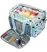 Coopay Knitting Bag Large Crochet Bag, Huge Knitting Bags and Totes Organizer Yarn Storage Organi...