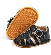 RVROVIC Baby Boys Girls Sandals Premium Infant Summer Outdoor Shoes PU Lightweight Soft Anti-Slip...