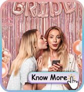 Rose Gold Tinsel Curtain Party Backdrop - GREATRIL Foil Fringe Curtain for Bachelorette Party Dec...