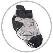 boys non skid ankle socks