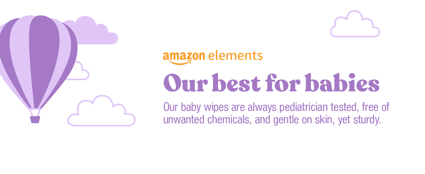 amazon elements sensitive best for babies baby wipes are pediatrician tested gentle on skin