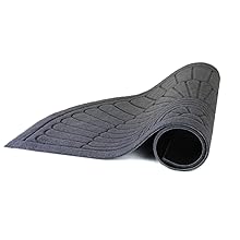 Half circle door mat