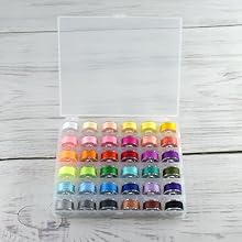 36pcs Prewound Bobbins