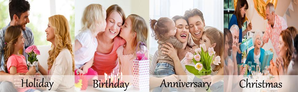 Holiday Birthday Anniversary Christmas Gifts for Women
