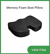 vehicle cushion, memory foam Car Seat Cushion pad for driving, seat protector for buttock pain