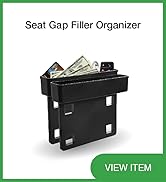 between seat gap filler organizer