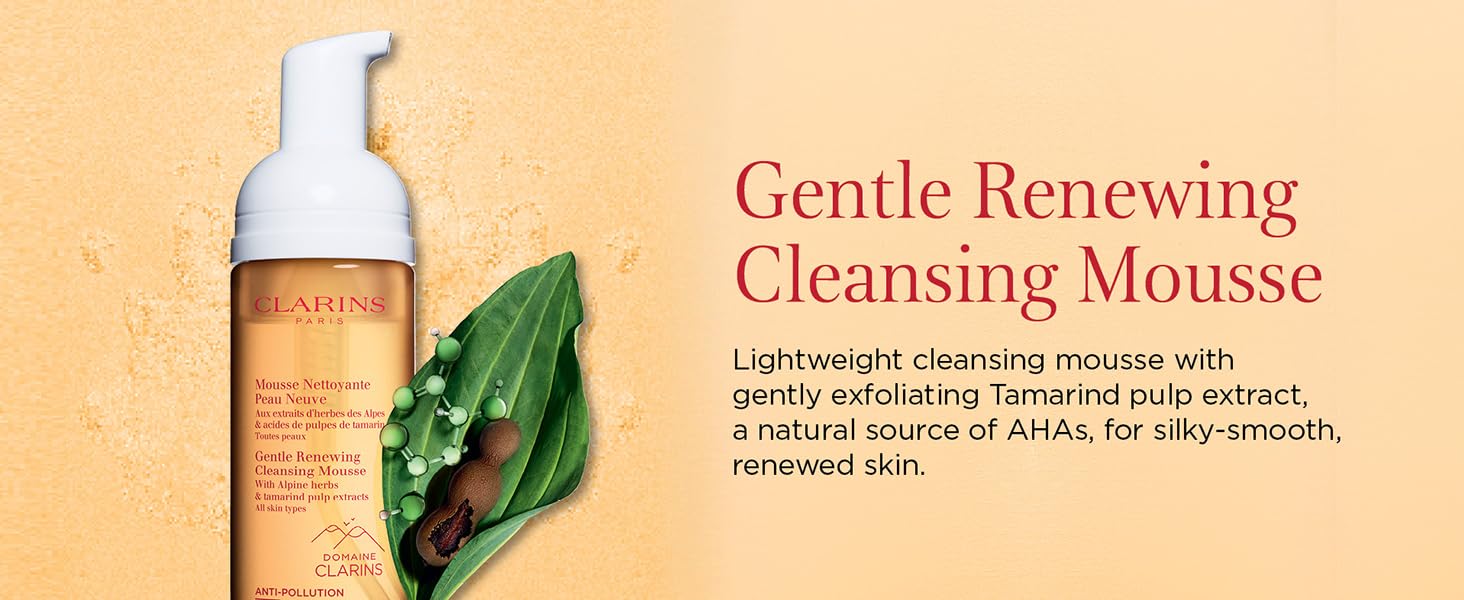 Gentle Renewing Cleansing Mousse Hero Banner