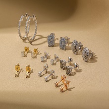Diamond Stud Earrings