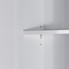 Spirich Home Bathroom Shelf Over-The-Toilet, Bathroom SpaceSaver, Bathroom Storage Cabinet Organizer