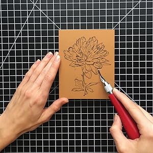 carving, lino cutter, lino block, block printing, speedball