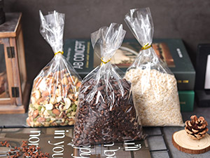 clear gift bags