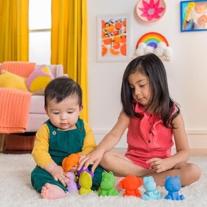 fun play time with siblings