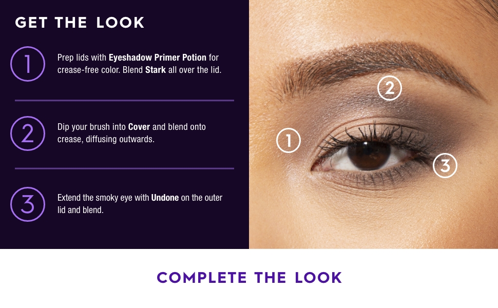 urban decay naked 2 basics eyeshadow mini palette travel size matte neutral brown taupe blend