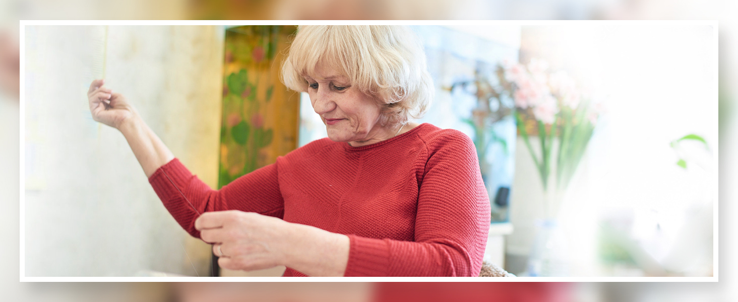 Sewing for the elderly