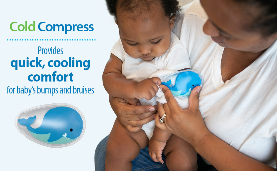 Cold Compress, Provides quick, cooling comfort for baby's bumps and bruises