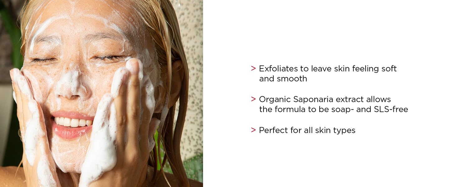 Gentle Renewing Cleansing Mousse Benefits Banner
